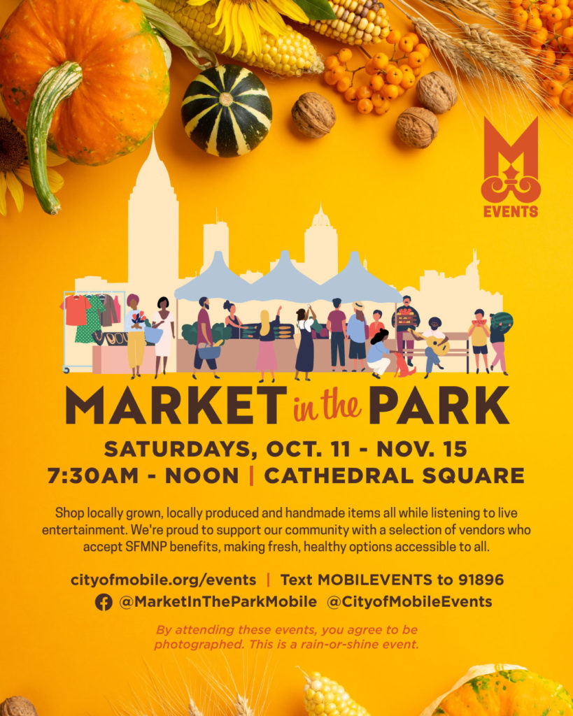 Fall Market in the Park Graphic