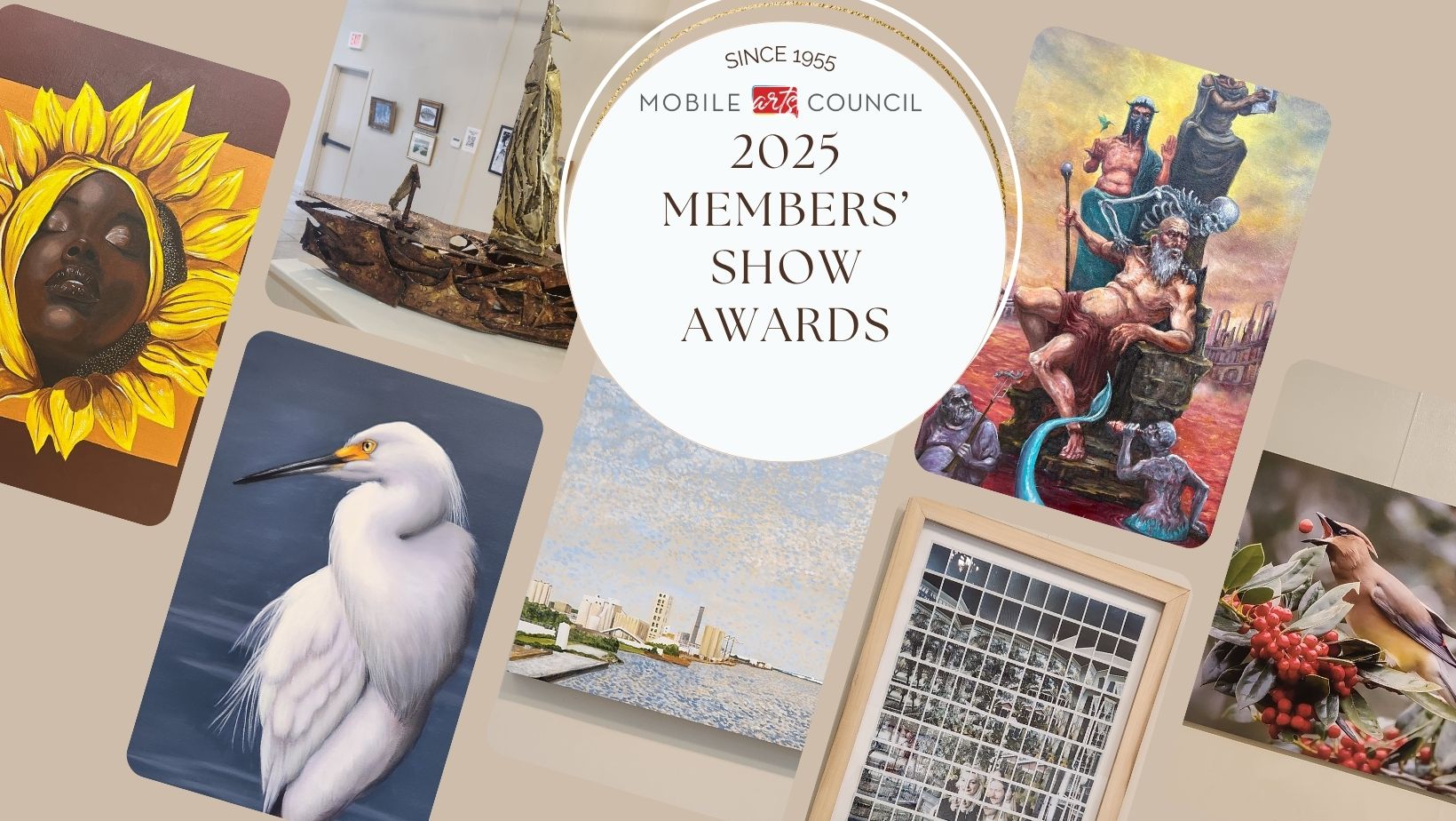 members' show award graphic
