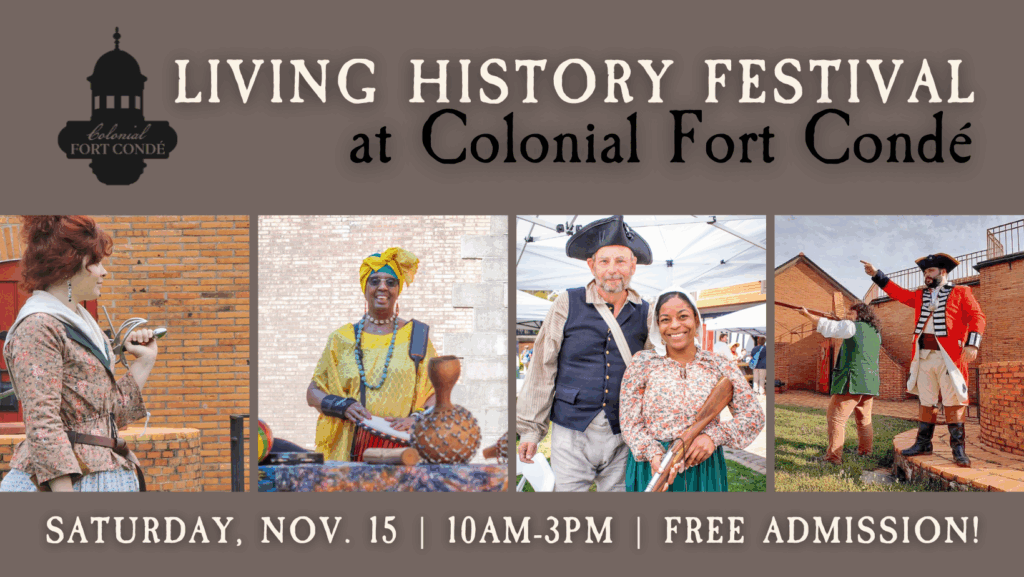 Living History Fest at Colonial Fort Conde