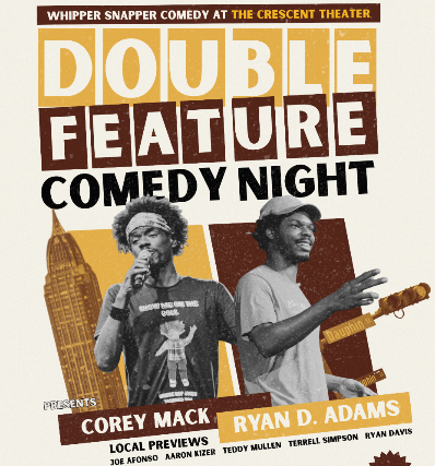 Double Feature Comedy Night with Corey Mack and Ryan D. Adams