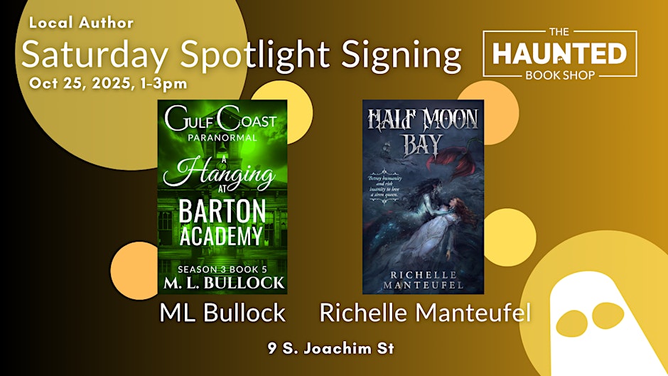 Book Signing with ML Bullock and Richelle Manteufel