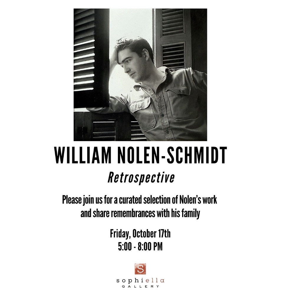 WILLIAM NOLEN-SCHMIDT • RETROSPECTIVE