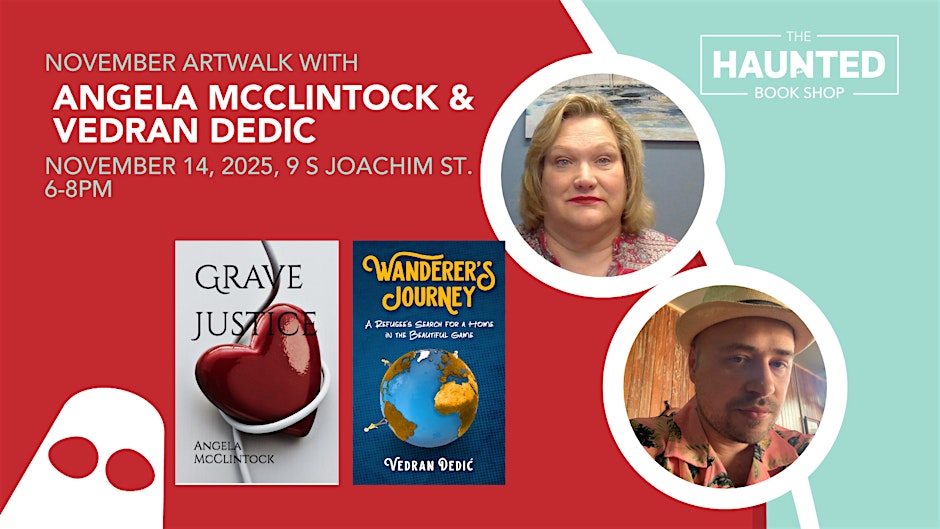 November Signing with Angela McClintock & Vedran Dedic at Artwalk