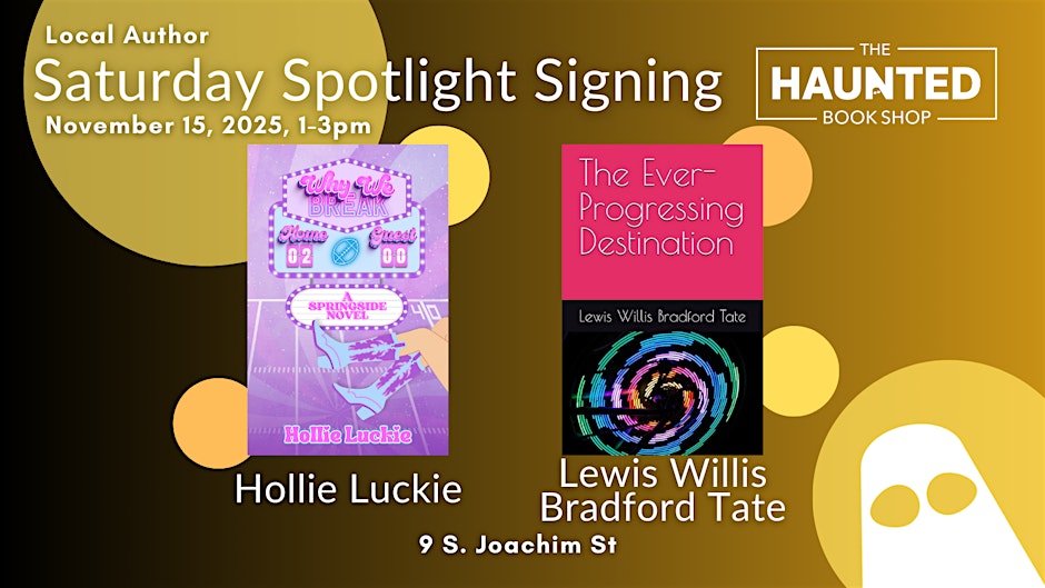 Saturday Spotlight with Authors Hollie Luckie and Lewis Willis BradfordTate