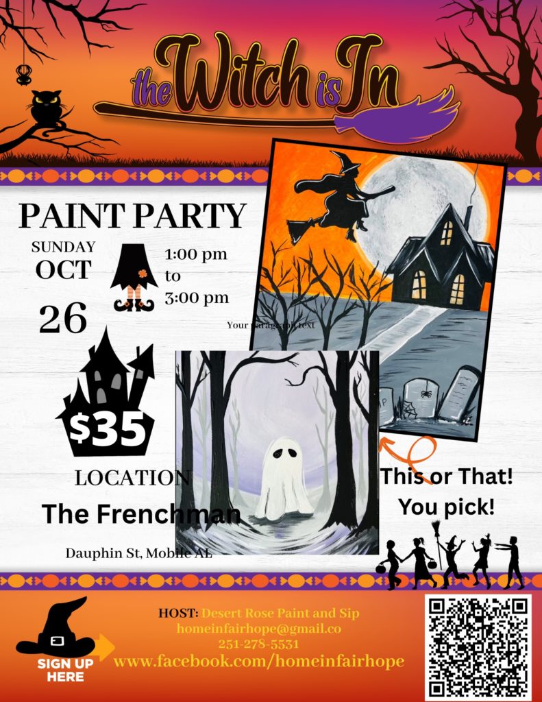 The Frenchmen Paint Party Halloween