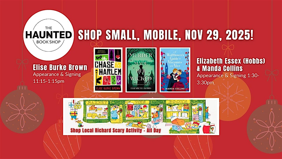 The Haunted Book Shop Celebrating Small Business Saturday