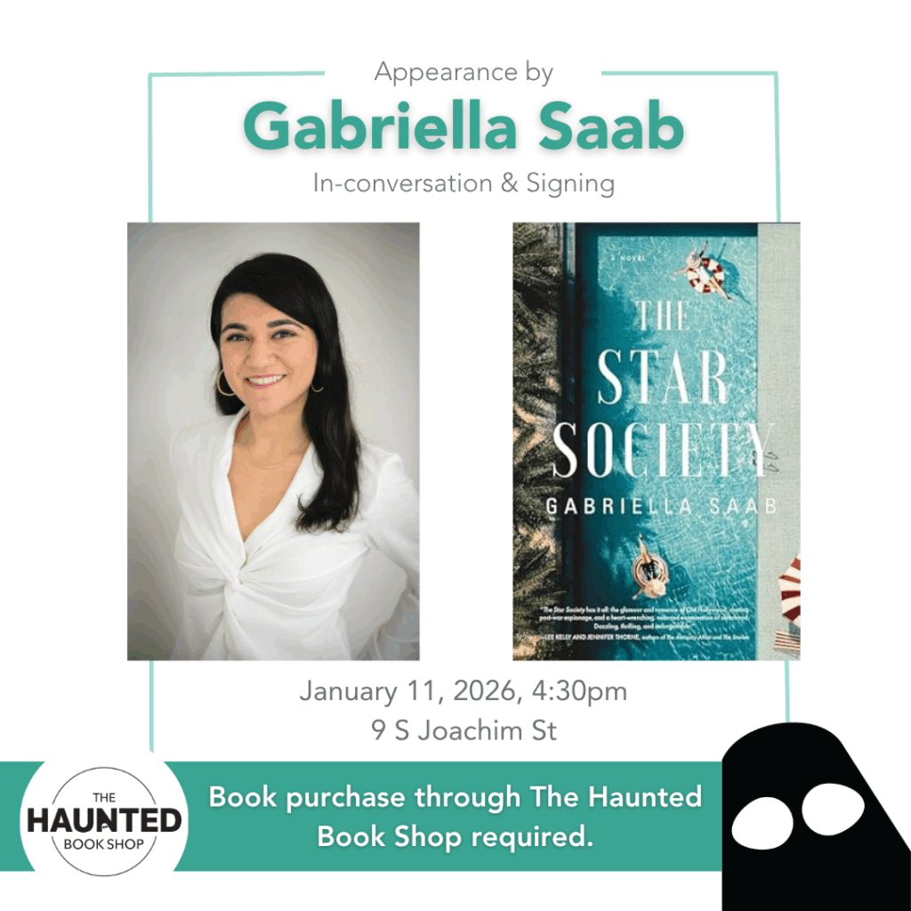 In-conversation & Signing with Gabriella Saab!