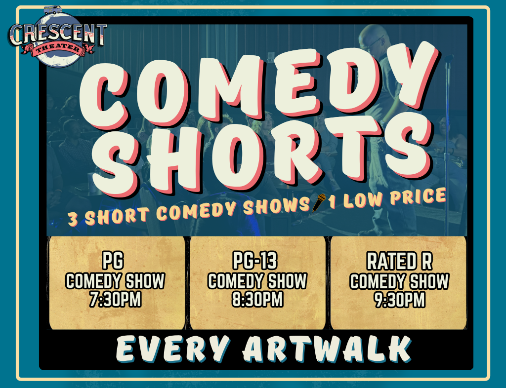 Comedy Shorts: 3 Short Shows, One Low Price