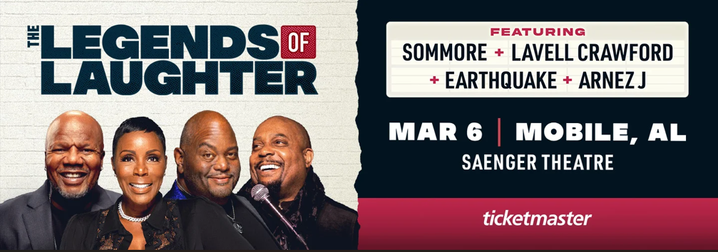 The Legends of Laughter featuring Sommore, Lavekk Crawford, Earthquake, Arnez J