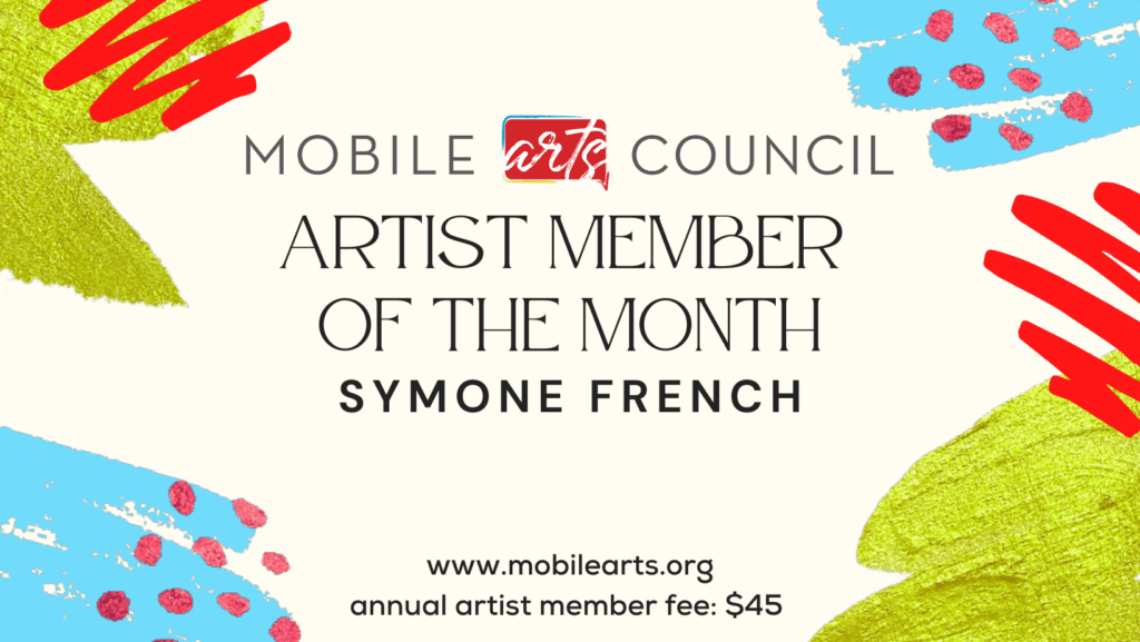 Member of the Month graphic for Symone French January 2026