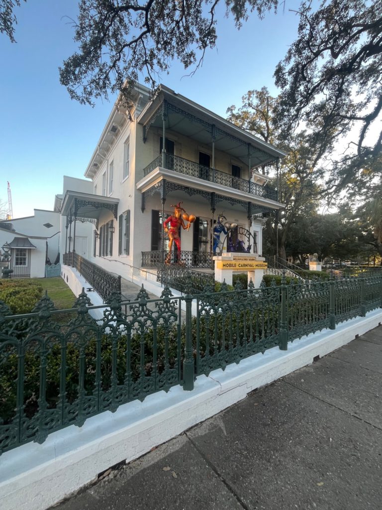 Street view of Mobile Carnival Museum 