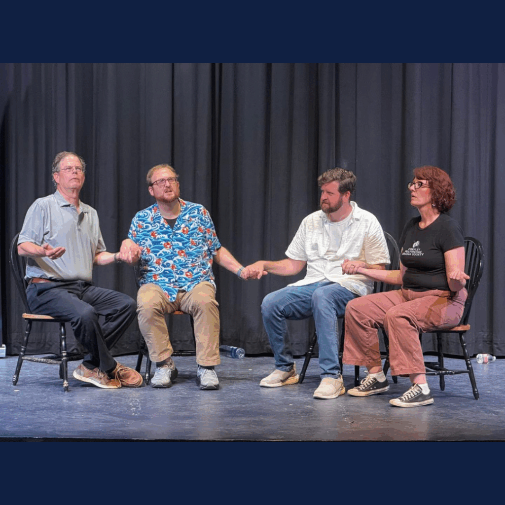 Dad Company Improv performing