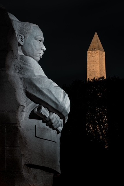 Washington D.C. statue of Martin Luther King Jr. MLK Jr. photograph by Timothy Jones