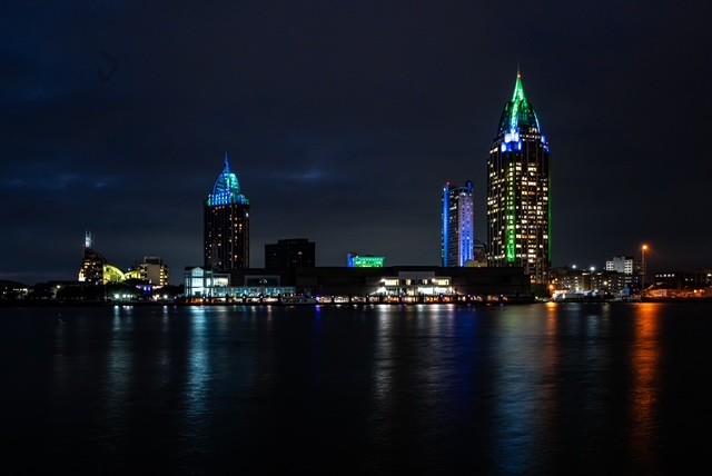 photograph of Downtown Mobile by Timothy Jones