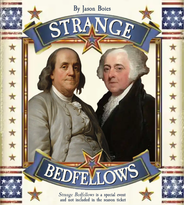 Strange Bedfellows poster, Chickasaw Civic Theatre