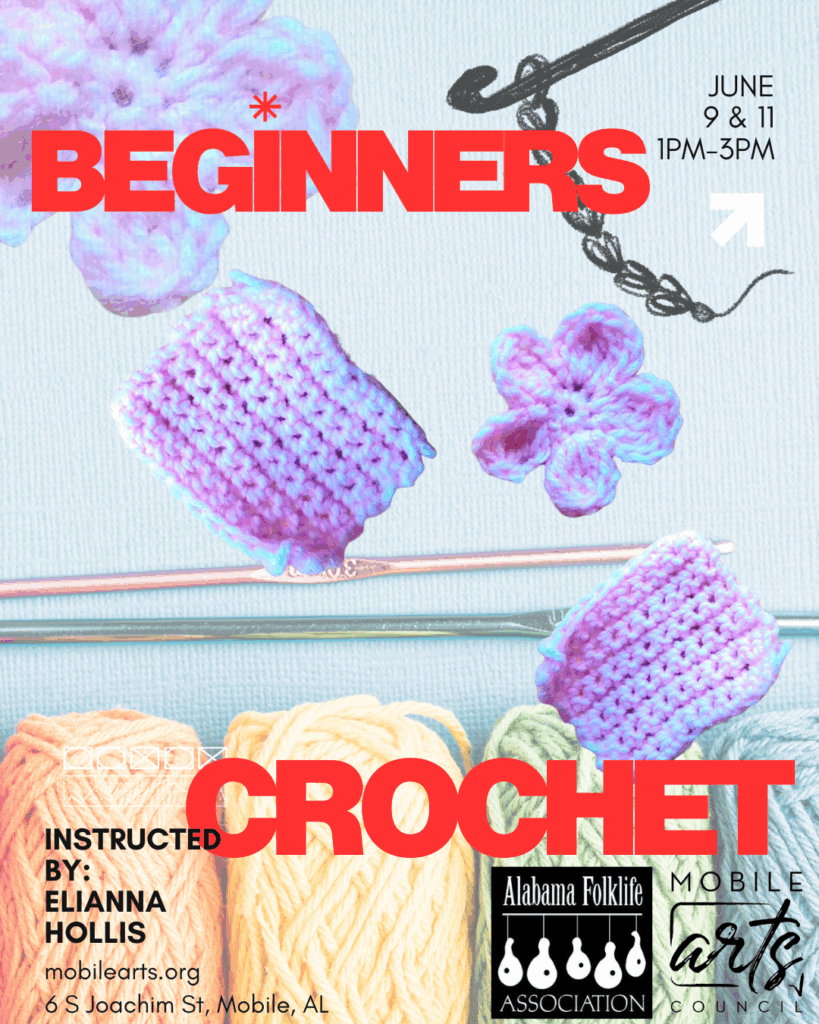 graphic for crochet workshop