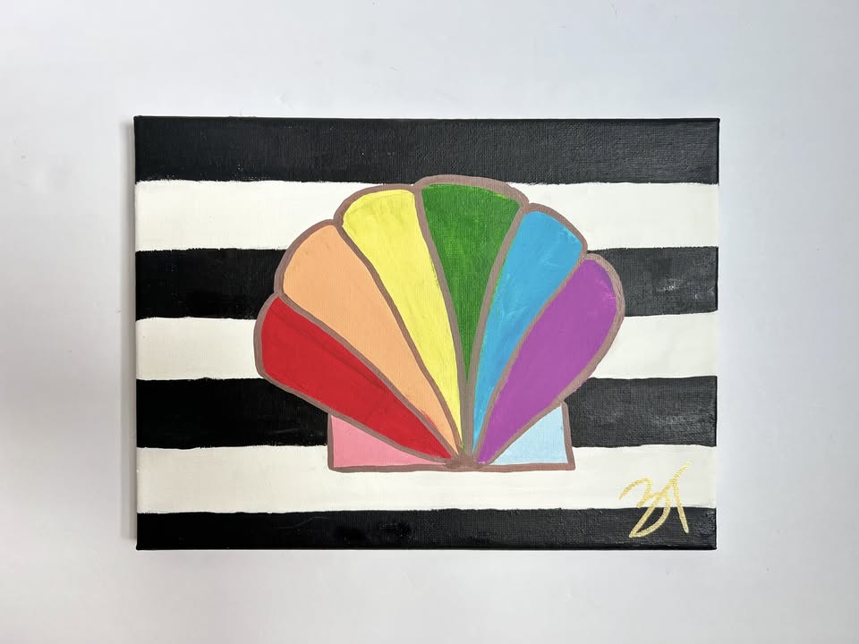 Britney Taylor Rainbow Shell