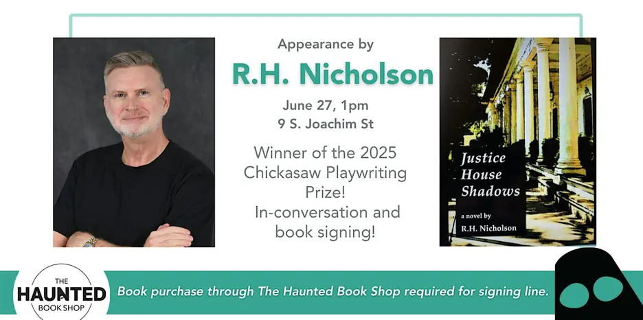 Haunted Book Shop An Afternoon with R.H. Nicholson graphic