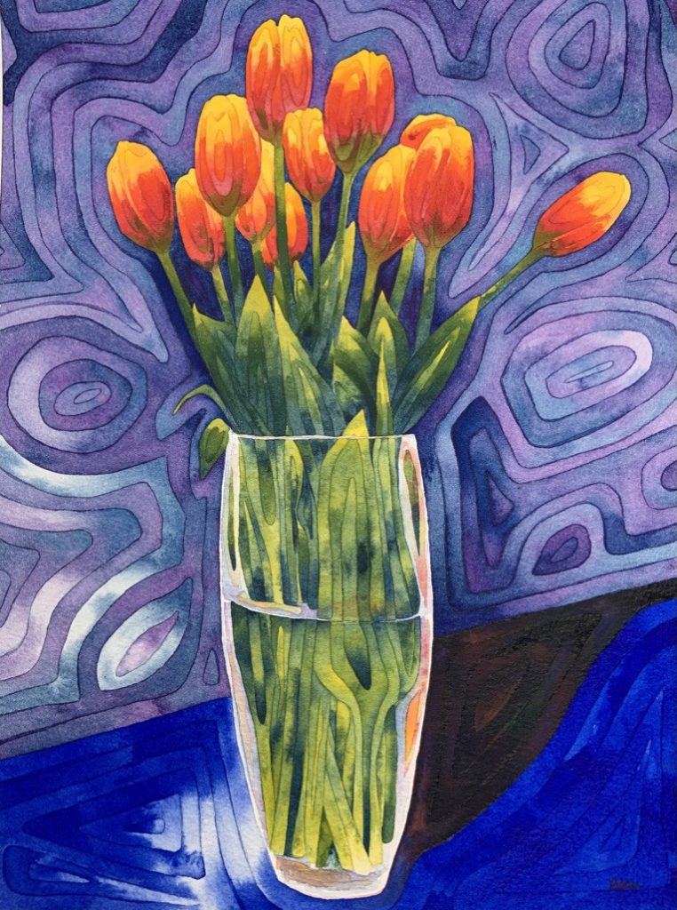 Beau Buchanan watercolor Tulips